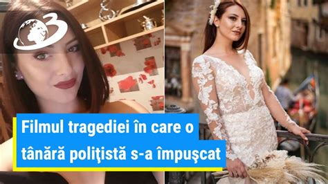 tania politista|Filmul tragediei în care o tânără poliţistă s